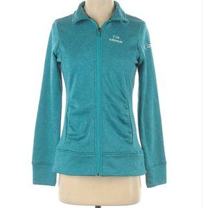 Eider Solid Teal Blue Track Jacket